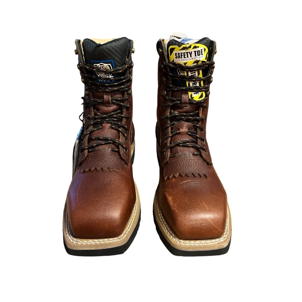 Cinch Men’s WRX Footwear Safety Toe Waterproof‎ Utility Boots  8D Work Boots NEW